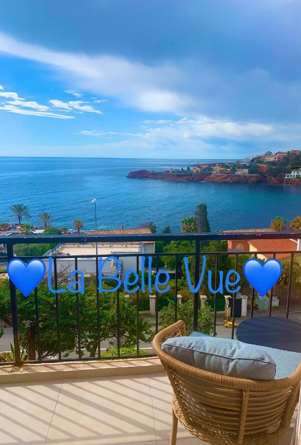 La Belle Vue-Charming Duplex Apartment With Sea View, 50 Meters From Beach And Private Parking Saint-Raphaël المظهر الخارجي الصورة